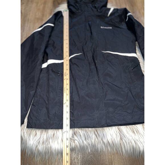 Columbia interchange black & white light jacket - Picture 9 of 11